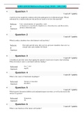 NURS 6501N Midterm Exam (July 2020 - 100/100)