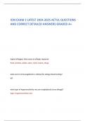 ICM EXAM 2 LATEST 2024-2025 ACTUL QUESTIONS AND CORRECT DETAILED ANSWERS GRADED A&plus;