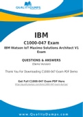 IBM C1000-047 Dumps - Prepare Yourself For C1000-047 Exam