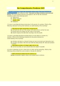 Rn Comprehensive Predictor 2019 &lpar;180 Questions and Answers GRADED A&rpar;