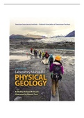 Test Bank For Laboratory Manual in Physical Geology (10th Edition) 10th Edition by AGI American Geological Institute, NAGT - National Association of Geoscience Teachers, Richard M. Busch , Dennis G. Tasa Chapter 1_16