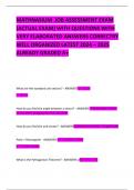 MATHNASIUM  JOB ASSESSMENT EXAM &lpar;ACTUAL EXAM&rpar; WITH QUESTIONS WITH VERY ELABORATED ANSWERS CORRECTRY WELL ORGANIZED LATEST 2024 &ndash; 2025 ALREADY GRADED A&plus; 
