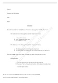 BIOLOGY C405 Task 1 Dissection Paper CH