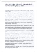 SAFe 6&period;0 - POPM Flashcards Exam Questions and Answers fully Solved 100&percnt;