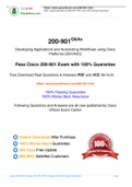 Cisco 200-901 Practice Test, 200-901 Exam Dumps 2021.8 Update
