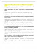 NALA Paralegal Certification Exam complete exam with Questions that have simplified Answers 