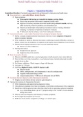 NUR2488 / NUR 2488: Mental Health Nursing Exam 3 Concept Guide (Latest 2022 / 2023) Rasmussen