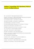 Indiana Cosmetology PSI Questions&rpar; With all Correct Verified Answers&period;