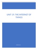 Unit 19 : The Internet of Things assignment 1