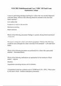 NUR 2502 MULTIDIMENSIONAL CARE 3 MD III FINAL EXAM RASMUSSEN COLLEGE STUDY GUIDE BUNDLE WITH SOLUTIONS 2024&sol;2025