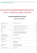 NR 452 ATI RN COMPREHENSIVE EXIT EXAM GRADED A PLUS
