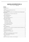 Samenvatting van de stof wereldori&euml;ntatie 2 
