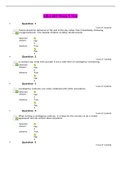 ABA 603 Week 5 Test- Questions and Answers&sol; National University College