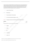 University Of Maryland Final Exam BIOL 101- 10 Questions, Correctly Answered 