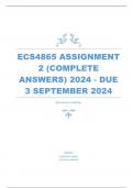 ECS4865 Assignment 2 2024
