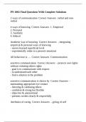 PN 1002 Final Questions With Complete Solutions