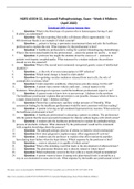 NURS 6501N-32&comma; Advanced Pathophysiology&comma; Exam - Week 6 Midterm &lpar;April 2020&rpar;
