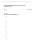 SCIN 138 Week 1 Exam- Questions and Answers, SCIN 138 Week 2 Exam- Questions and Answers, SCIN 138 Week 3 Exam - Questions and Answers, SCIN 138 Week 4 Exam - Questions and Answers, SCIN 138 Week 5 Exam - Questions and Answers, SCIN 138 Week 6 Exam - Ques