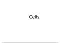 AQA alevel biology - Cells (unit 2) AS
