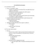 Summary for chapter 13 of Cambridge IGCSE® Biology Coursebook
