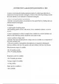 ATI PEDS TEST A with RATIONALES RATED A&plus; 2024