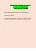 Straighterline Chemistry Final- deck 5&vert; Questions Answered 100&percnt; Correct&sol;Verified Solutions