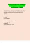Straighterline Chemistry EXAMS BUNDLE&vert; all with Questions & Correct Verified Answers