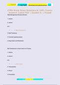 CPSA Study Notes Questions & 100&percnt; Correct  Answers- Latest Test &vert; Graded A&plus; &vert; Passed