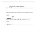 NRNP 6635 Midterm exam Questions and Answers