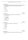 NRNP 6635 Midterm exam Questions and Answers