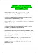 Cigna 2024 Products and Benefits Overview Exam with Questions and Answers 100&percnt; Correct