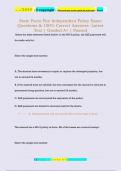STATE FARM   EXAM &vert; QUESTIONS & ANSWERS &lpar;VERIFIED&rpar; &vert; LATEST UPDATE &vert; GRADED A&plus;