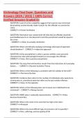 Victimology Final Exam  Questions and Answers &lpar;2024 &sol; 2025&rpar; &vert; 100&percnt; Correct Verified Answers Graded A&plus;