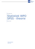 Samenvatting tussenstappen voor SPSS &lpar;Theorie&rpar; voor gedragswetenschappen 1ste bach psychologie VUB