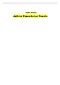 Asthma Exacerbation Results - Shadow Health -GABRIEL MARTINEZ.
