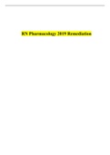 RN Pharmacology 2019 Remediation.