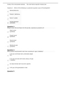 NURS6531 Final Exam  - Questions & Answers &lpar;Scored B&plus;&rpar;