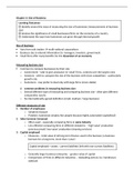 CIE/ CAIE AS and A level Business notes- Chapter 3: Size of Business 