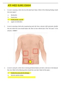 ATI MED-SURG 1 Exam Questions & Answers All Are Correct Answers Rated A+ 2022
