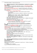 PROFESSIONAL NURSING II Final Exam Study Guide&period;