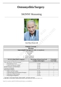 NURSING 112023 Osteomyelitis Surgery case study Gene Potts 78 yrs old