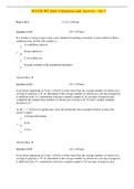 MATH 302 Quiz 4 Question and Answers - Set 3 (VERIFIED)