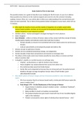 First In-Class Exam Review Guide