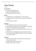 A-Level Geography Coastal Landscapes Case Study sheet
