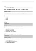 SC 146 Final Exam A&P- Herzing University