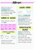 Alkenes (Cambridge O level Chemistry)