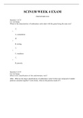 SCIN138 Week 4 Exam &lpar;timed and single access&rpar; AMU