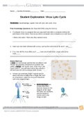 Gizmo Virus Lytic Cycle Student Exploration Sheet &vert; Student Exploration&colon; Virus Lytic Cycle &lpar;answered&rpar; Latest Summer 2021