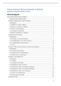 Samenvatting Basisboek integrale veiligheid&comma; inleiding integrale veiligheid