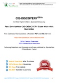  ServiceNow CIS-DISCOVERY Practice Test, CIS-DISCOVERY Exam Dumps 2021.8 Update